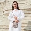 image:imageBOSTANTEN Vegan Leather Crossbody Bags for Women Designer Cell Phone Bag Wallet Purses Adjustable StrapA03retro Grey