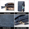 image:imageBOSTANTEN Vegan Leather Crossbody Bags for Women Designer Cell Phone Bag Wallet Purses Adjustable StrapA04navy Blue
