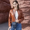 image:imageBOSTANTEN Vegan Leather Crossbody Bags for Women Designer Cell Phone Bag Wallet Purses Adjustable StrapA04navy Blue