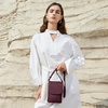 image:imageBOSTANTEN Vegan Leather Crossbody Bags for Women Designer Cell Phone Bag Wallet Purses Adjustable StrapA05burgundy Red