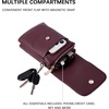 image:imageBOSTANTEN Vegan Leather Crossbody Bags for Women Designer Cell Phone Bag Wallet Purses Adjustable StrapA05burgundy Red