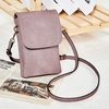 image:imageBOSTANTEN Vegan Leather Crossbody Bags for Women Designer Cell Phone Bag Wallet Purses Adjustable StrapA06purple Lavender