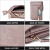 image:imageBOSTANTEN Vegan Leather Crossbody Bags for Women Designer Cell Phone Bag Wallet Purses Adjustable StrapA06purple Lavender