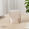 image:imageBOSTANTEN Vegan Leather Crossbody Bags for Women Designer Cell Phone Bag Wallet Purses Adjustable StrapA08pale Brown