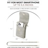 image:imageBOSTANTEN Vegan Leather Crossbody Bags for Women Designer Cell Phone Bag Wallet Purses Adjustable StrapB02grey
