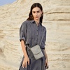 image:imageBOSTANTEN Vegan Leather Crossbody Bags for Women Designer Cell Phone Bag Wallet Purses Adjustable StrapB02grey