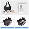 image:imageBOSTANTEN Vintage Shoulder Bag for Women Suede Leather Tote Bag Ladies Lightweight Dumpling Handbag for Work Date TravelVegan Leather Black