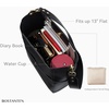 image:imageBOSTANTEN Womens Leather Designer Handbags Tote Purses Shoulder Bucket BagsA01black