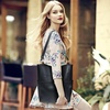 image:imageBOSTANTEN Womens Leather Designer Handbags Tote Purses Shoulder Bucket BagsA01black