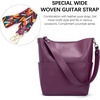 image:imageBOSTANTEN Womens Leather Designer Handbags Tote Purses Shoulder Bucket BagsA05purple