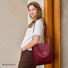 image:imageBOSTANTEN Womens Leather Designer Handbags Tote Purses Shoulder Bucket BagsA07wine Red