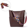 image:imageBOSTANTEN Womens Leather Designer Handbags Tote Purses Shoulder Bucket BagsA08coffee