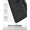 image:imageBOSTANTEN Womens Leather Wallets RFID Blocking Large Capacity Credit Card Holder Phone Clutch Rose RedBBlackoil wax
