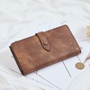 image:imageBOSTANTEN Womens Leather Wallets RFID Blocking Large Capacity Credit Card Holder Phone Clutch Rose RedBVegan Brown