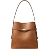 image:imageBOSTANTEN Bucket Bag Soft Vegan Leather Purses for Women Trendy Shoulder Handbags with Separate PouchBrown