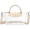 image:imageBOSTANTEN Clear Bag for Stadium Approved Crossbody Purse Handbags for Concerts Sports EventsA01nude