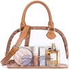 image:imageBOSTANTEN Clear Bag for Stadium Approved Crossbody Purse Handbags for Concerts Sports EventsZ01brown