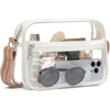 image:imageBOSTANTEN Clear Bag for Women Stadium Approved Clear Bags Crossbody Purse Trendy for Concerts Sports EventsA02white