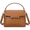 image:imageBOSTANTEN Crossbody Bags for Women Vegan Leather Small Purse with Top Handle Shoulder Handbags for Everyday UseBrown