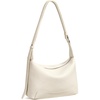 image:imageBOSTANTEN Crossbody Purse for Women Small Shoulder Bag Soft Suede and Pebbled Vegan Leather Hobo Bags with Adjustable StrapBeigepebbled Leather