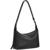 image:imageBOSTANTEN Crossbody Purse for Women Small Shoulder Bag Soft Suede and Pebbled Vegan Leather Hobo Bags with Adjustable StrapBlack Pebbled Leather