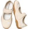 image:imageBOSTANTEN Mary Jane Sneakers for Women Wide Toe Box Slip On Casual Shoes  Soft Cushioned Sole Breathable Mesh Adjustable Strap Wide Width for Casual Walking Work Travel and ErrandsBeige