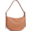 image:imageBOSTANTEN Purses for Women Crescent Crossbody Bag Vegan Leather Shoulder Hobo Handbag Adjustable StrapLarge Brown