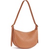 image:imageBOSTANTEN Purses for Women Crescent Crossbody Bag Vegan Leather Shoulder Hobo Handbag Adjustable StrapSmall Brown