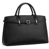 image:imageBOSTANTEN Satchel Bags for Women Vegan Leather Structured Tote Handbag Trendy Top Handle Bag with Removable StrapBlack