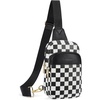 A-checkered Black
