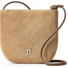 image:imageBOSTANTEN Small Crossbody Bags for Women Faux Suede Cell Phone Purse with Adjustable Knotted Strap for DailyApricot