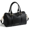 image:imageBOSTANTEN Small Crossbody Purse for Women Slouchy Boston Handbag  Vegan Leather Lightweight Top Handle Detachable Adjustable Strap Daily Travel Shopping CommutingBlack