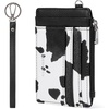 R-White Cow Print