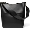 image:imageBOSTANTEN Womens Leather Designer Handbags Tote Purses Shoulder Bucket BagsA01black