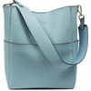 image:imageBOSTANTEN Womens Leather Designer Handbags Tote Purses Shoulder Bucket BagsA02blue