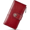 F-Wine Red-Double Zipper
