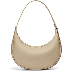 image:imageBOSTANTEN Crescent Shoulder Bag Vegan Leather Purses for Women Trendy Crossbody Clutch Hobo Handbag Adjustable StrapSmall Khaki 945x276x531
