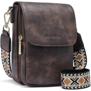 image:imageBOSTANTEN Crossbody Bags for Women Cell Phone Purse Leather Wallet Handbags with Card SlotsA04coffee