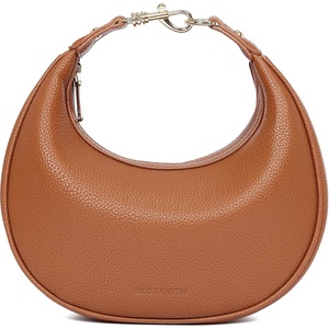 image:imageBOSTANTEN Crossbody Purse Crescent Shoulder Bags for Women Trendy Vegan Leather Clutch Handbag Removable StrapBrown