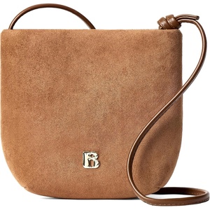 image:imageBOSTANTEN Small Crossbody Bags for Women Faux Suede Cell Phone Purse with Adjustable Knotted Strap for DailyCamel Brown