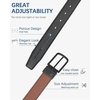 image:imageBOSTANTEN Belt Men Leather Reversible Belts for Men 1 38 for Casual Golf Dress Pants TwoinOne Belt Gift004matteblackBrown