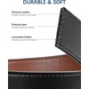 image:imageBOSTANTEN Belt Men Leather Reversible Belts for Men 1 38 for Casual Golf Dress Pants TwoinOne Belt Gift004matteblackBrown