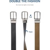 image:imageBOSTANTEN Belt Men Leather Reversible Belts for Men 1 38 for Casual Golf Dress Pants TwoinOne Belt Gift007fashionblackBrown
