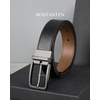 image:imageBOSTANTEN Belt Men Leather Reversible Belts for Men 1 38 for Casual Golf Dress Pants TwoinOne Belt Gift009blackblackBrown