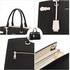 image:imageBOSTANTEN Briefcase for Women 156 Inch Genuine Leather Laptop Briefcase Shoulder Work Tote Bag PurseBblack