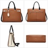image:imageBOSTANTEN Briefcase for Women 156 Inch Genuine Leather Laptop Briefcase Shoulder Work Tote Bag PurseCbrown