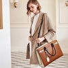 image:imageBOSTANTEN Briefcase for Women 156 Inch Genuine Leather Laptop Briefcase Shoulder Work Tote Bag PurseCbrown