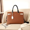 image:imageBOSTANTEN Briefcase for Women 156 Inch Genuine Leather Laptop Briefcase Shoulder Work Tote Bag PurseCbrown