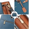 image:imageBOSTANTEN Briefcase for Women 156 Inch Genuine Leather Laptop Briefcase Shoulder Work Tote Bag PurseDblue