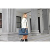 image:imageBOSTANTEN Briefcase for Women 156 Inch Genuine Leather Laptop Briefcase Shoulder Work Tote Bag PurseDblue